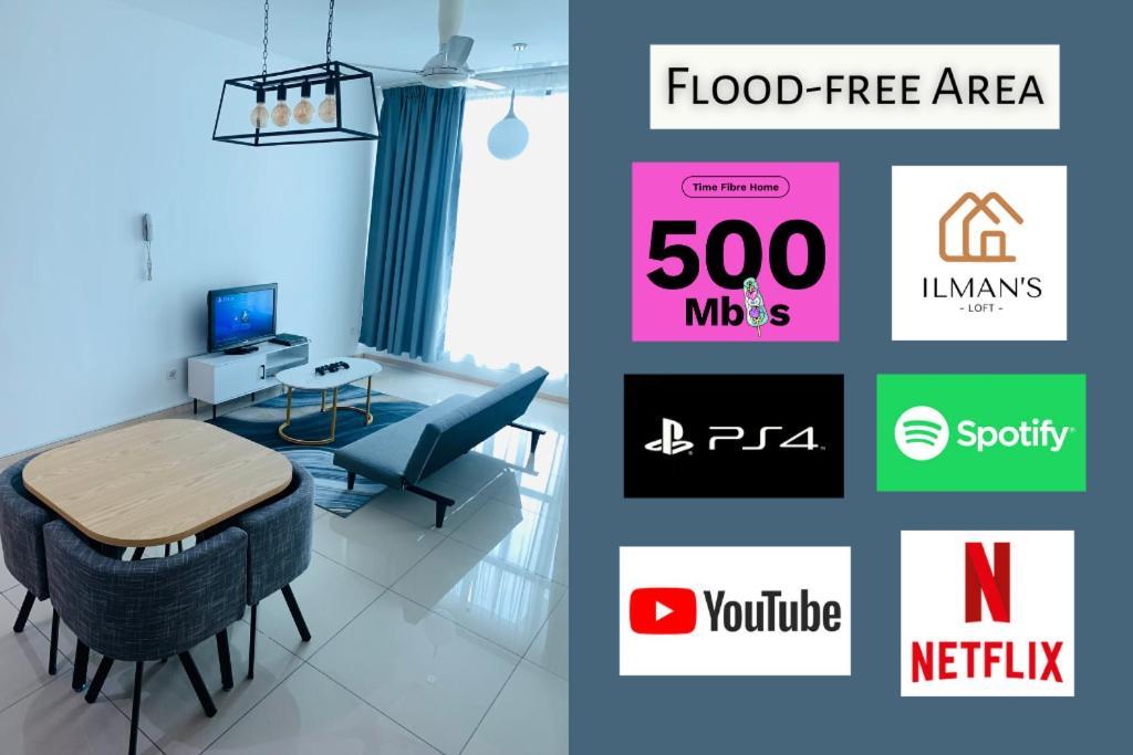 Ilman's Loft Vista Alam Hillview-ps4-500mbps Apartment *